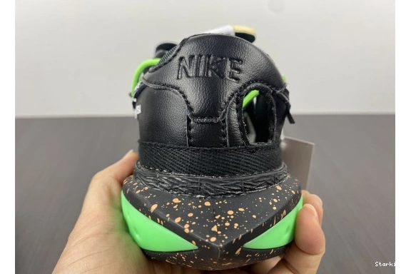 O-W Low Nike Green Blazer x Electro DH7863-001 Black 0910